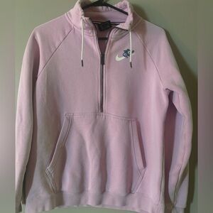 Nike Pink Half-Zip Hoodie